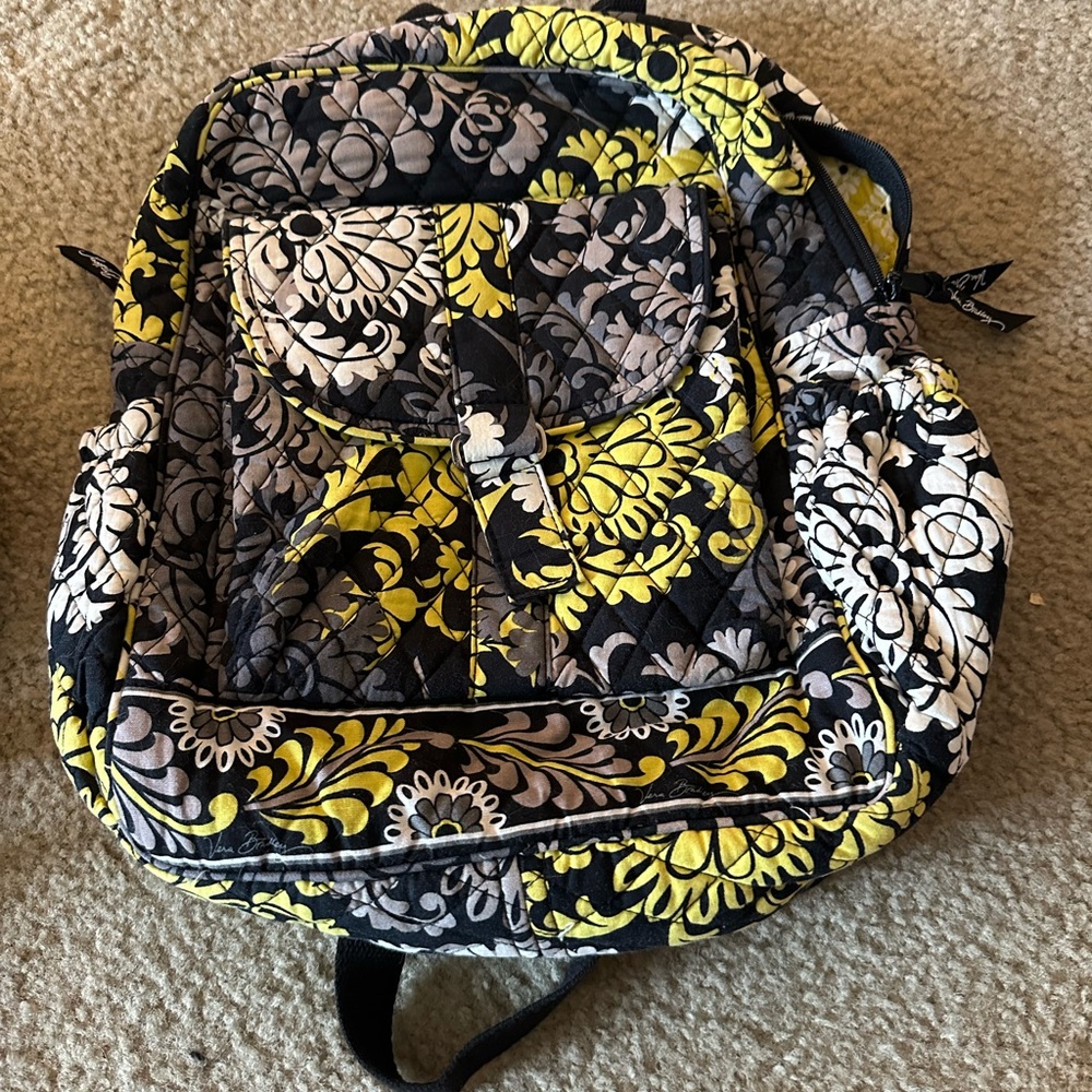 Medium Vera Bradley Backpack & Accessories Bundle